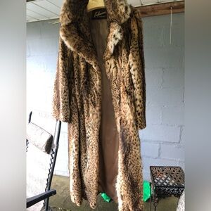 Luxurious Faux Fur Animal Print Teddy Jacket